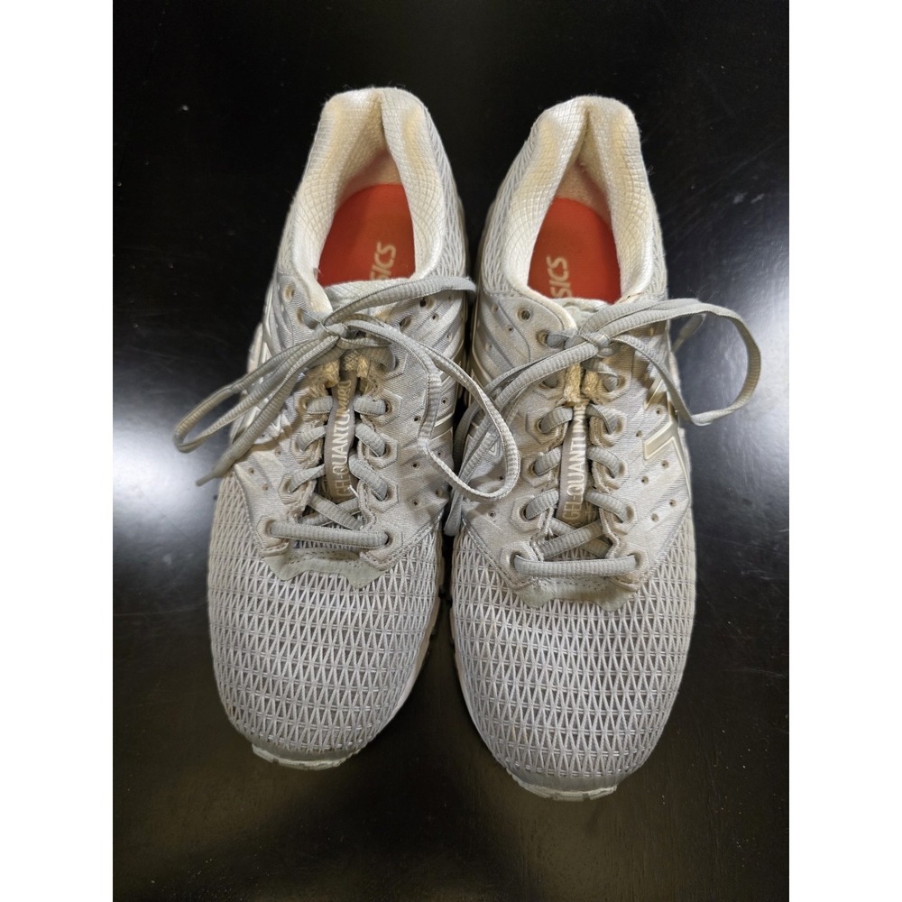 ASICS GEL-Quantum 180 2 Women's Running Shoes Silver Grey T6G7N Size 8.5
